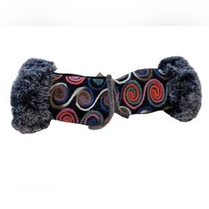 NWT Women's Faux Fur Fingerless Gloves